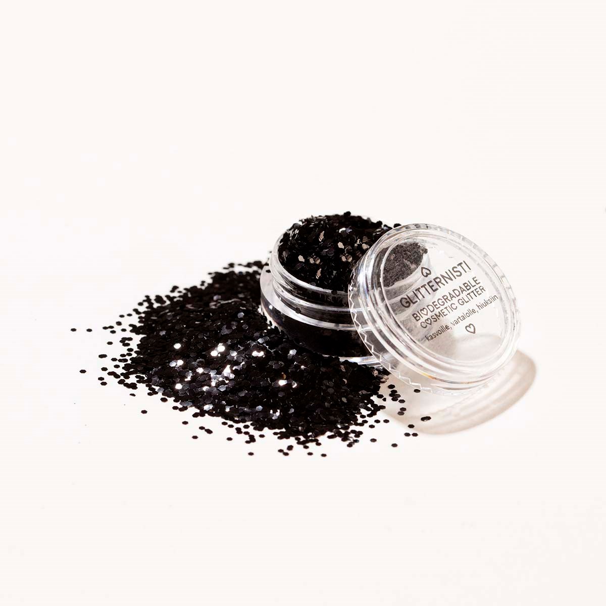 Glitternisti Cosmetic Glitter Shiny Black