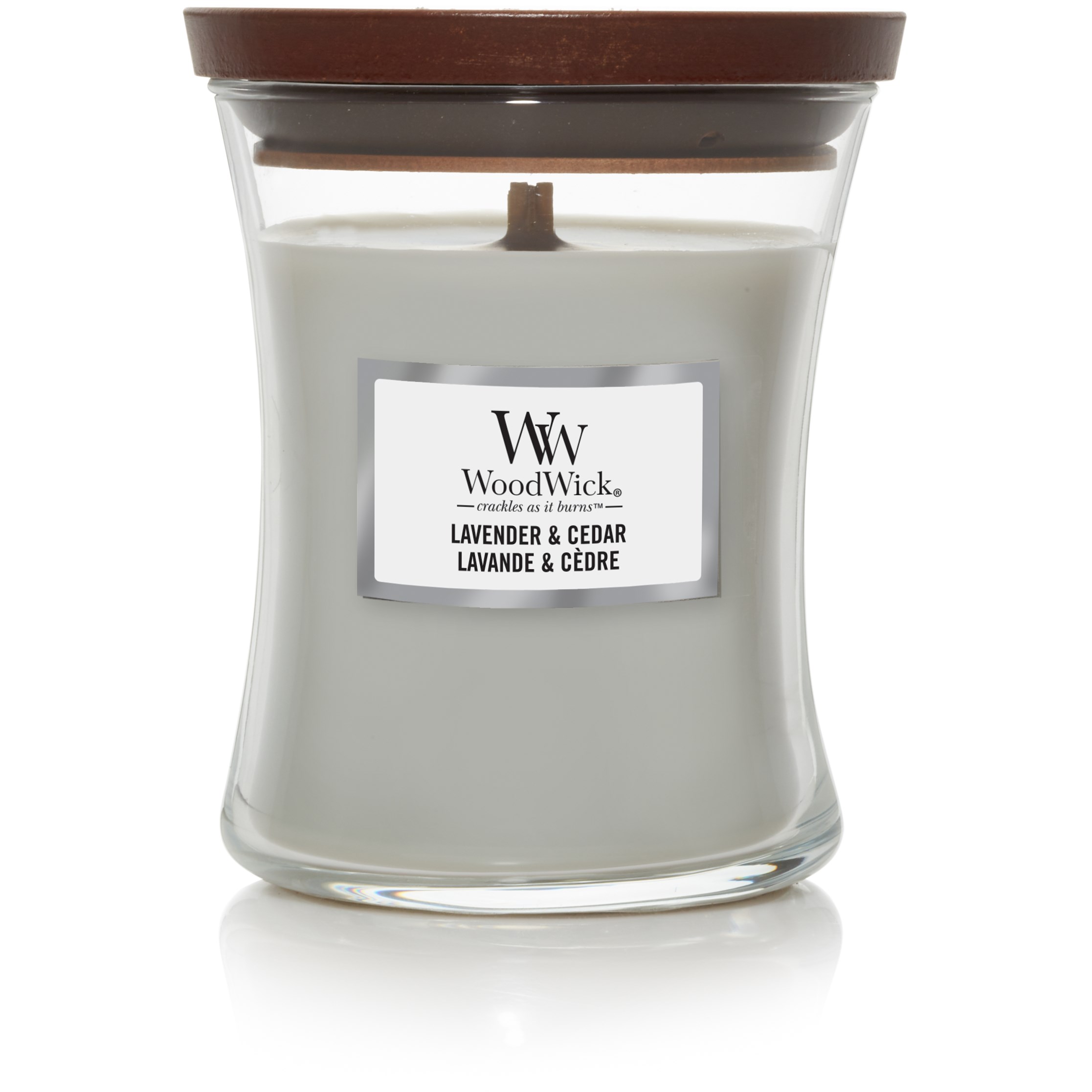 WoodWick Lavender & Cedar Scented Candle Medium