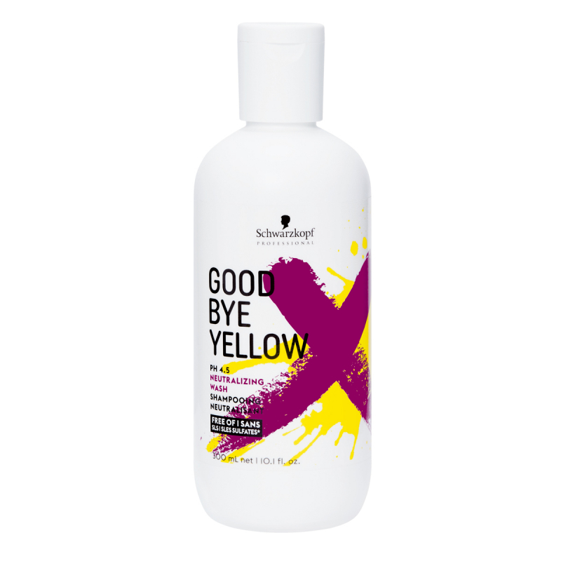 Schwarzkopf Professional Goodbye Yellow Neutralizing Wash Shampoo - 300 ml