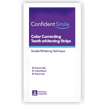ConfidentSmile Color Correcting Teeth whitening Strips 28 st