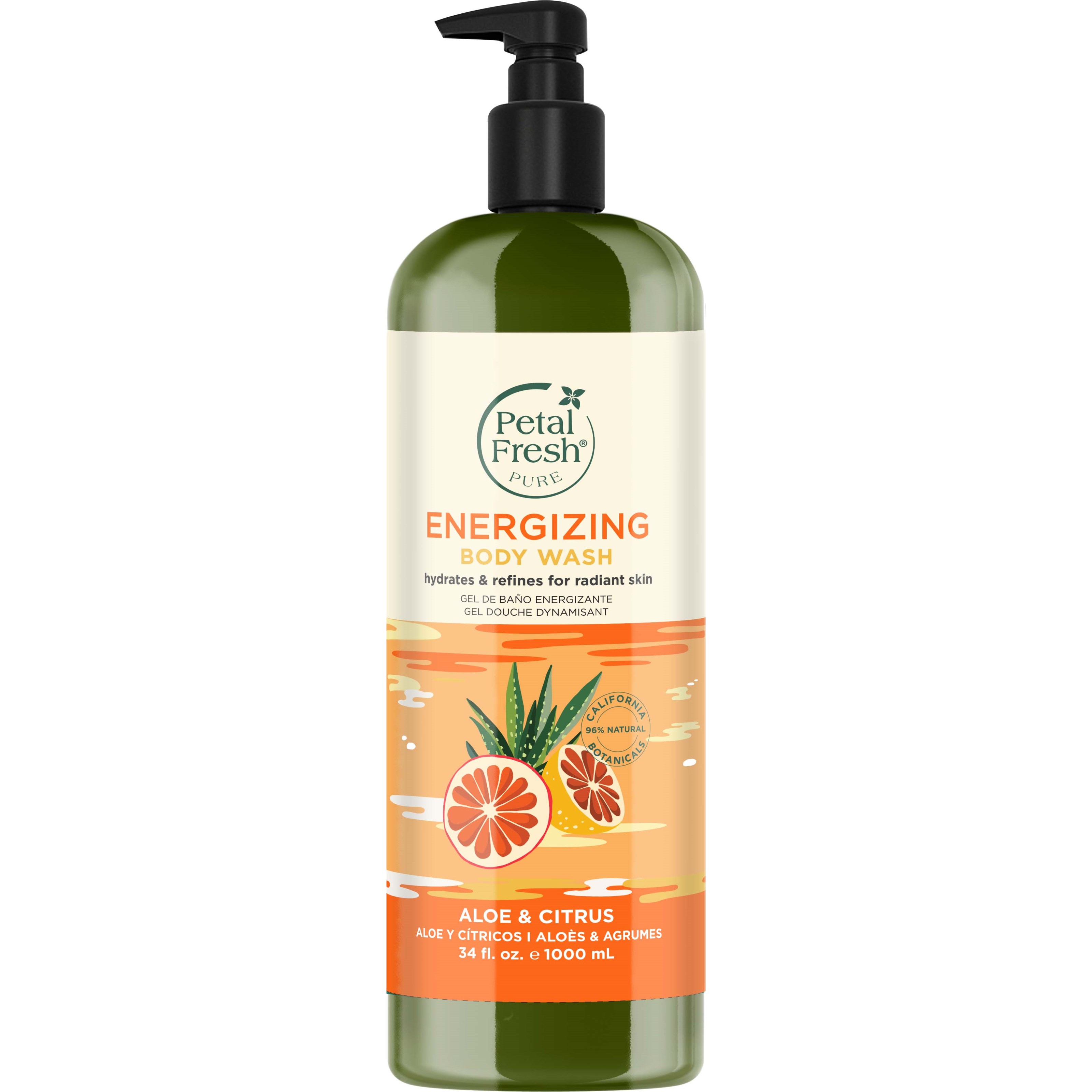 Petal Fresh Pure Aloe & Citrus Body Wash 1000 ml