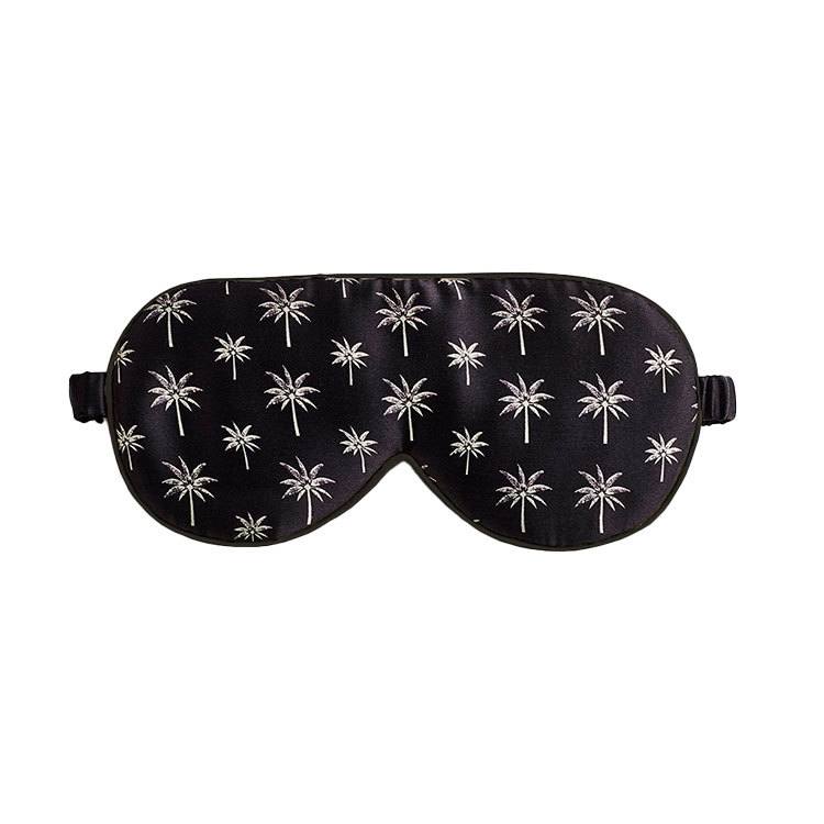 Fan Palm Sleeping Eye Mask 100% Mulberry Silk Palm Signature