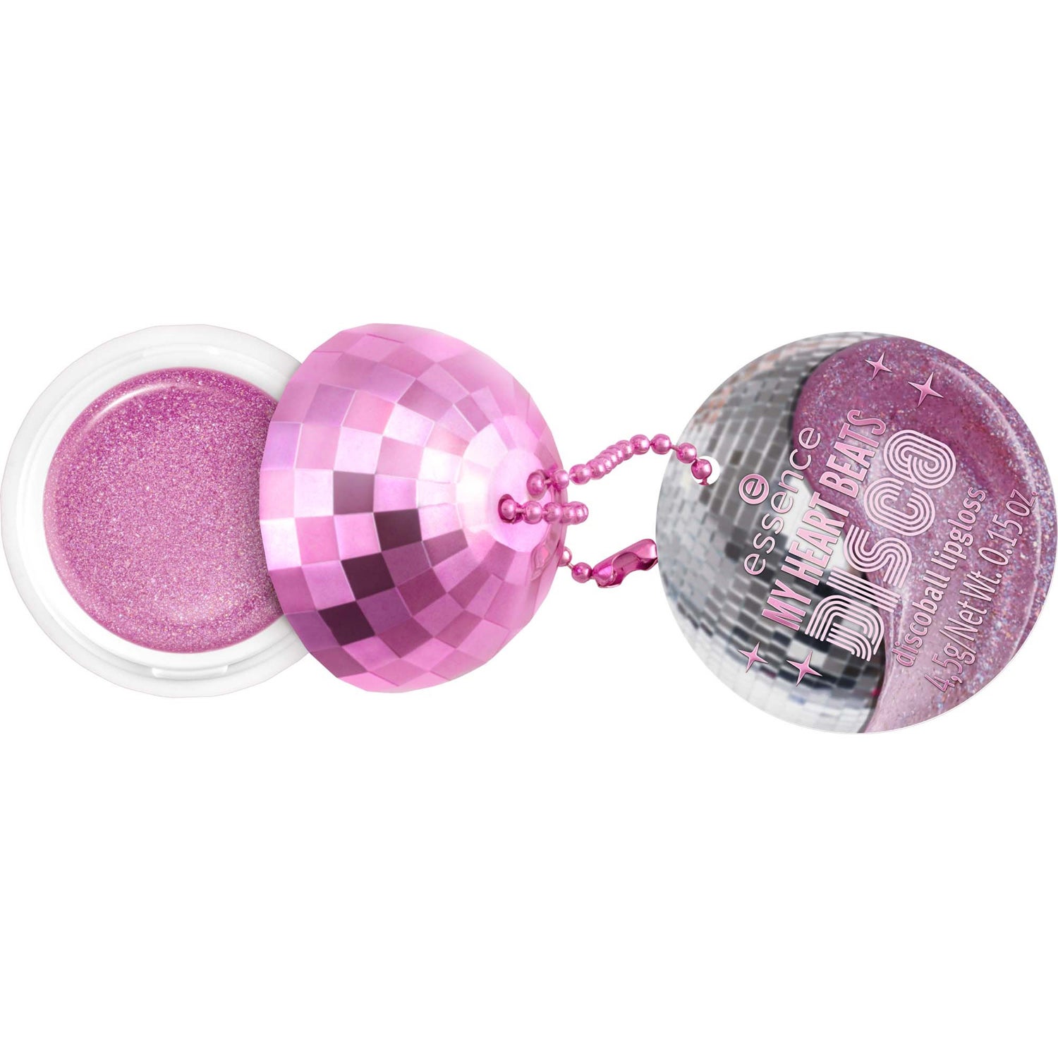 essence MY HEART BEATS DISCO Discoball Lipgloss 4,5 g