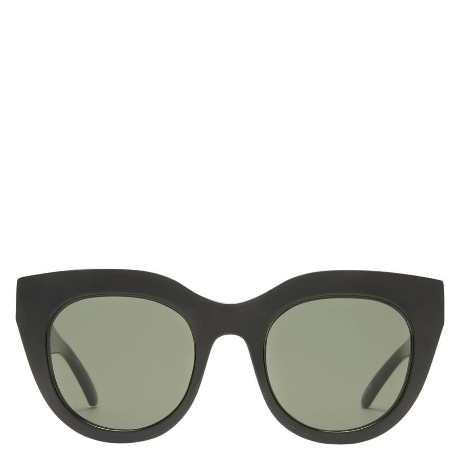 Le Specs Air Heart Black/Gold with Khaki Mono Lens