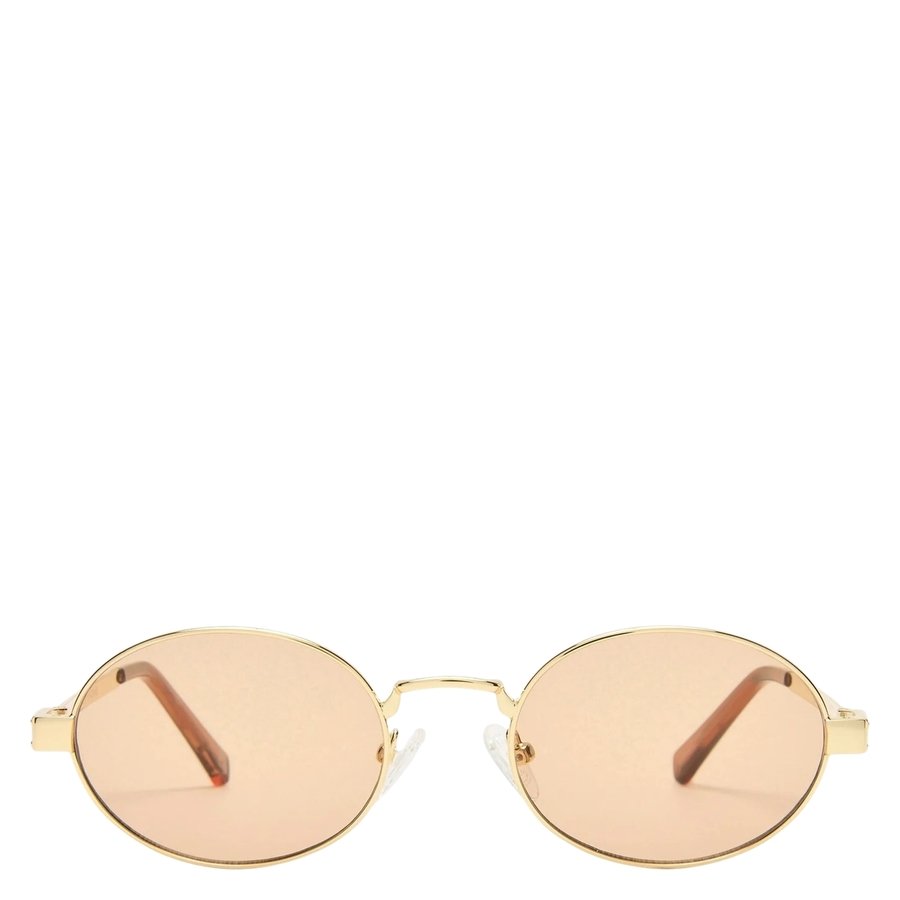 Le Specs Poseidon Deux Gold with Tan Tint