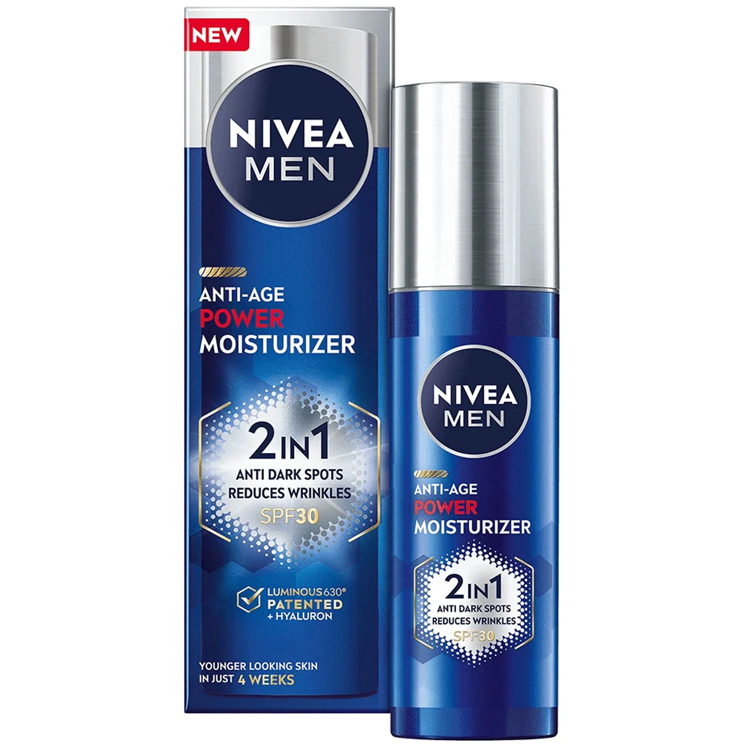 NIVEA Luminous Anti-Age Power 2in1 Moisturiser SPF30 50 ml