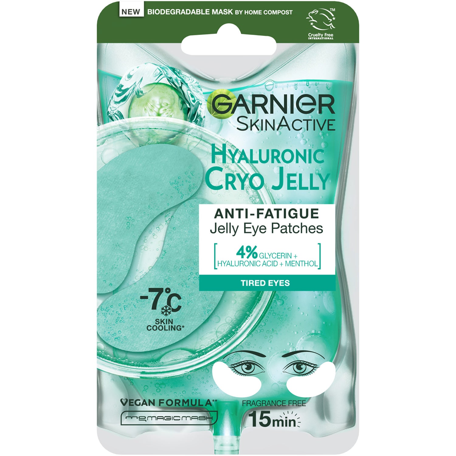 Garnier SkinActive Hyalyuronic Cryo Jelly Sheet Mask Eyes