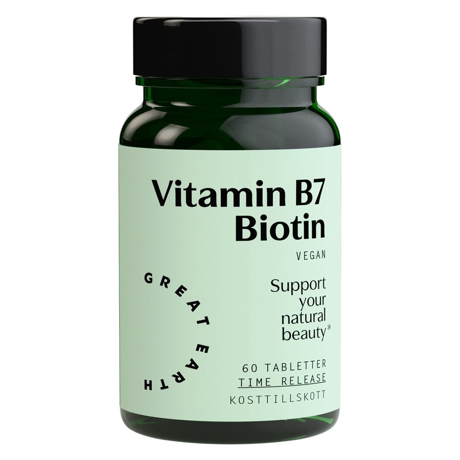 Great Earth Vitamin B7 Biotin 60pcs