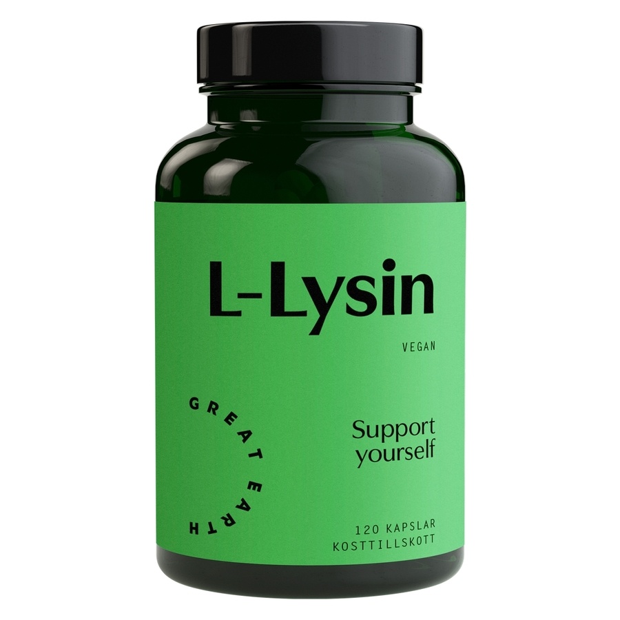 Great Earth L-Lysin Capsule 120pcs