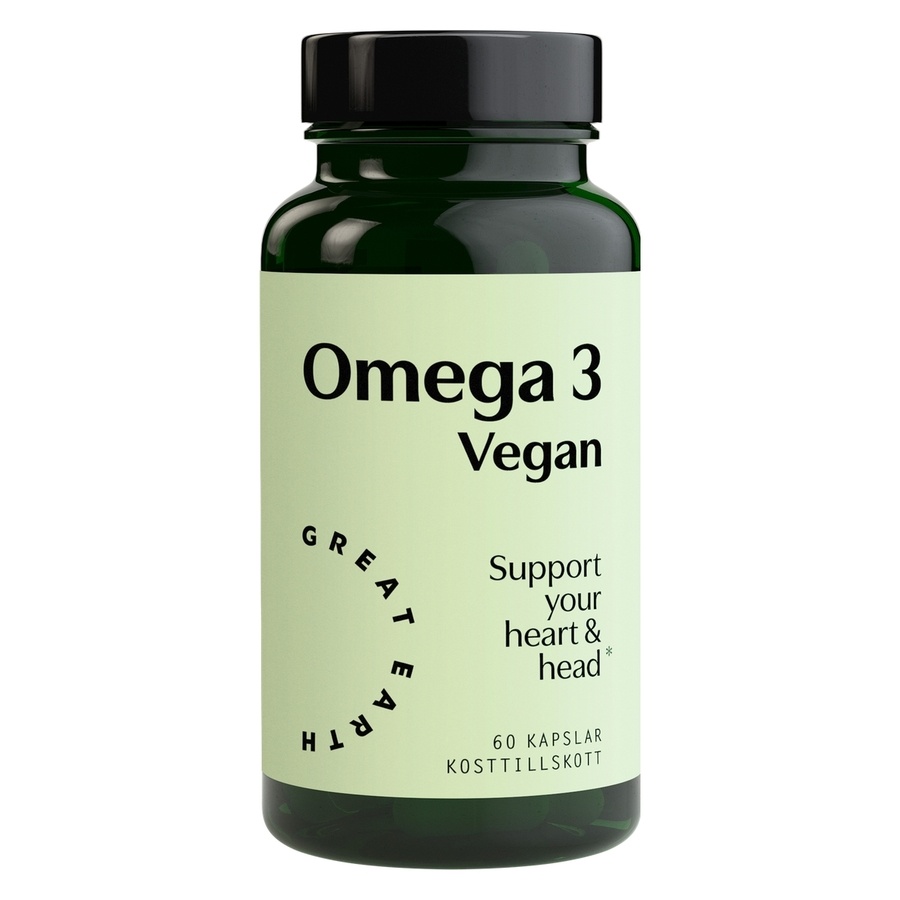 Great Earth Omega 3 Vegan Capsule 60pcs