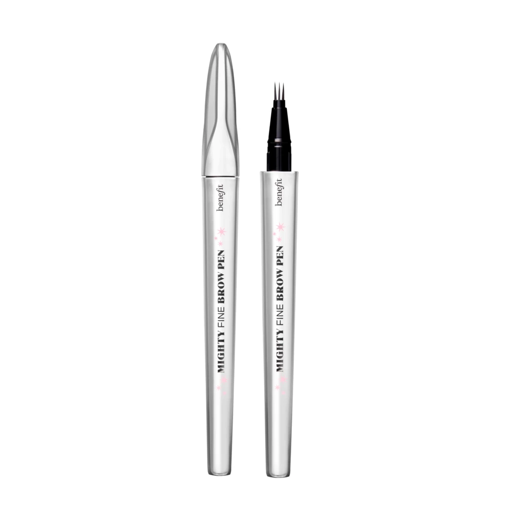 Mighty Fine Brow Pen - Superfine Triple Tip Brow Pen 5 Warm Black Brown