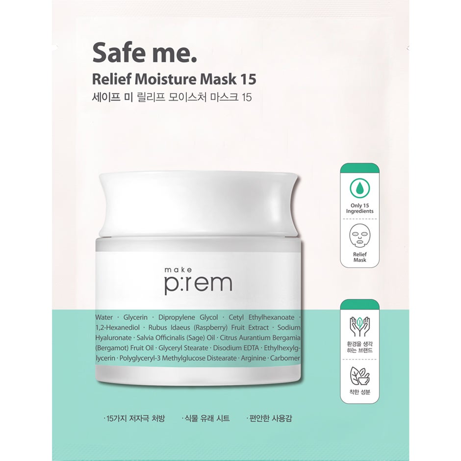 Make Prem Safe Me. Relief Moisture Mask 15 25 g