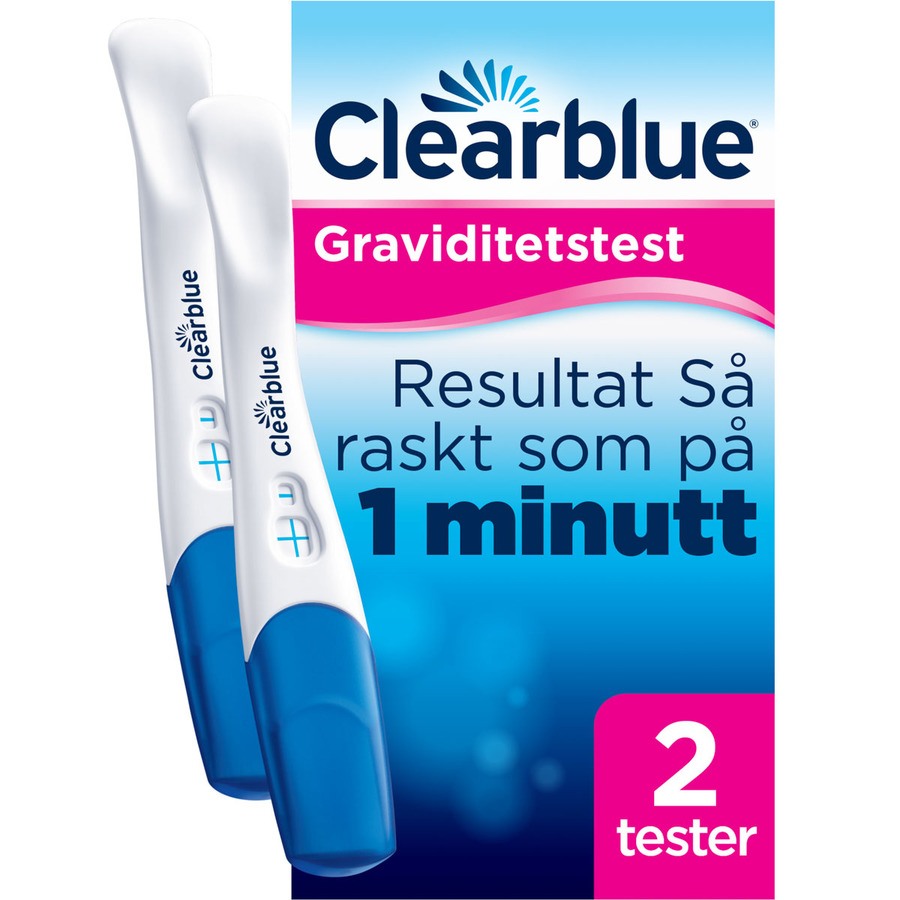 Clearblue Pregnancy Test Visual Rapid Detect 2 st