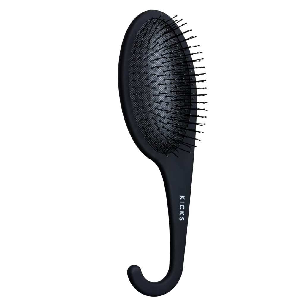 Wet Hair Brush Matte Black