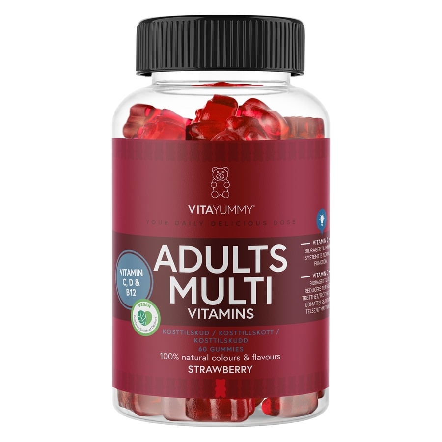 Vitayummy Adults Multi Strawberry 60 st