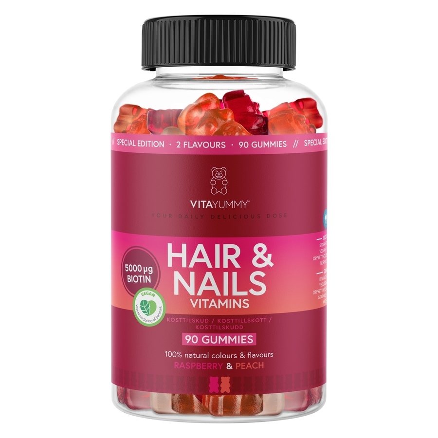 Vitayummy Hair & Nails Mix Raspberry & Peach 90 st