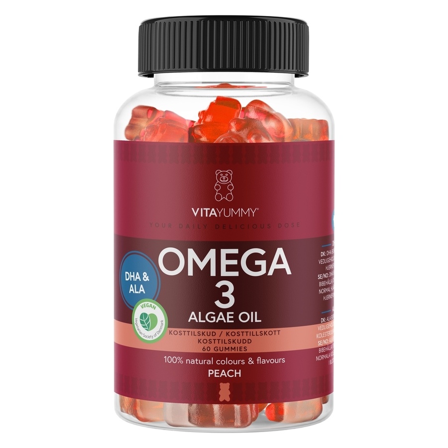 Vitayummy Omega 3 Peach 60 st