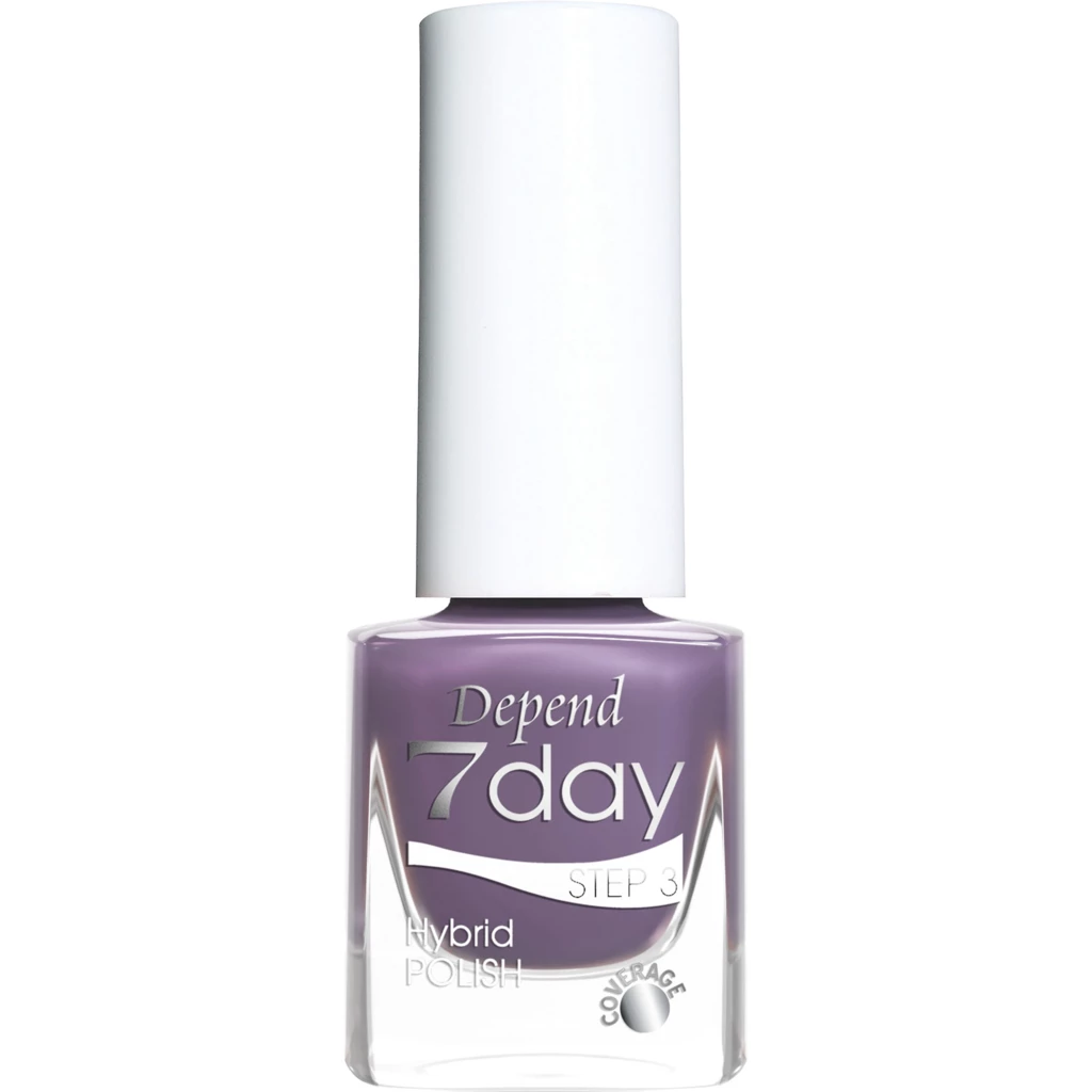 7 Day Hybrid Nail Polish 7343 Premium Plum