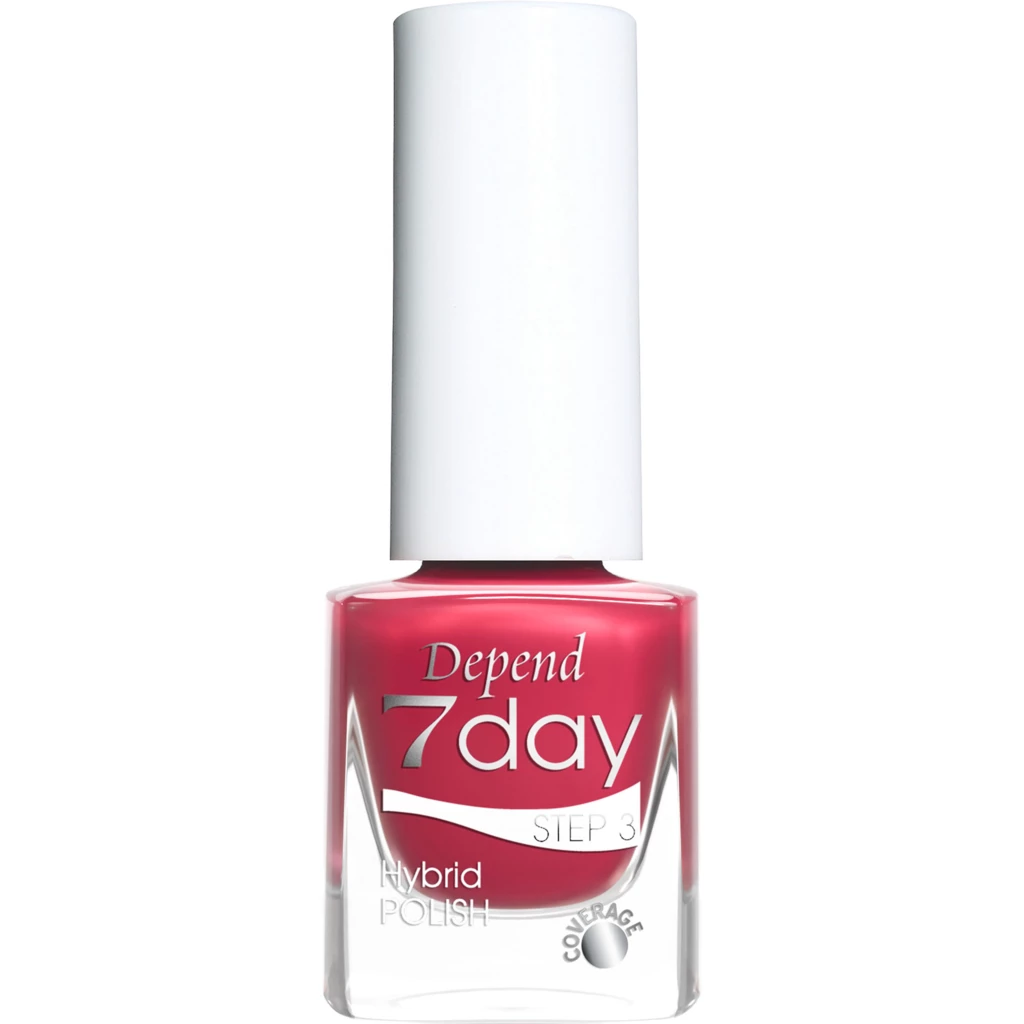 7 Day Hybrid Nail Polish 7341 Rose Red