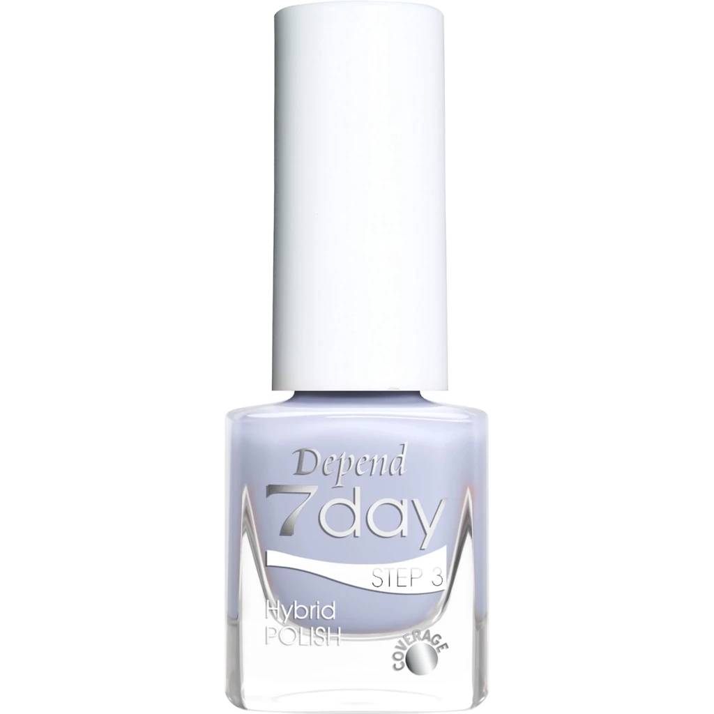 7 Day Hybrid Nail Polish 7340 Bright Blue