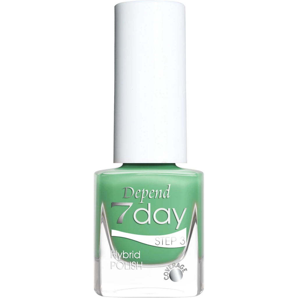 7 Day Hybrid Nail Polish 7339 Gorgeous Green