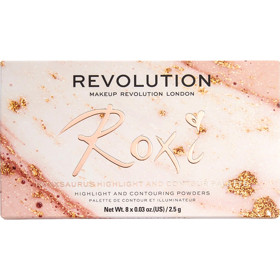 Makeup Revolution Revolution X Roxxsaurus Highlight & Contour Palette