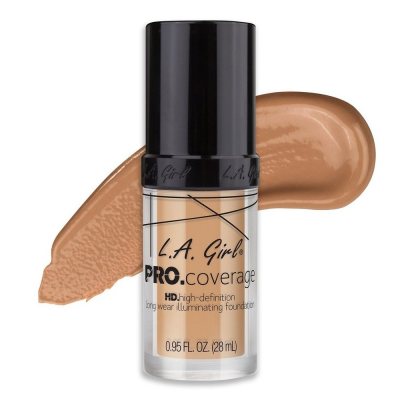 L.A. Girl Pro Coverage HD Illuminating Liquid Foundation Natural 28ml