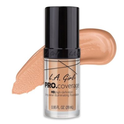 L.A. Girl Pro Coverage HD Illuminating Liquid Foundation Porcelain 28ml