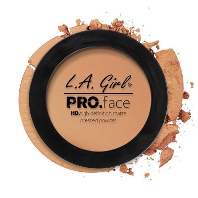 L.A. Girl Pro Face Matte Pressed Powder 07 Warm Honey