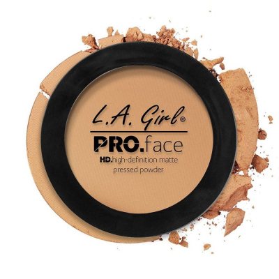 L.A. Girl Pro Face Matte Pressed Powder 09 Medium Beige