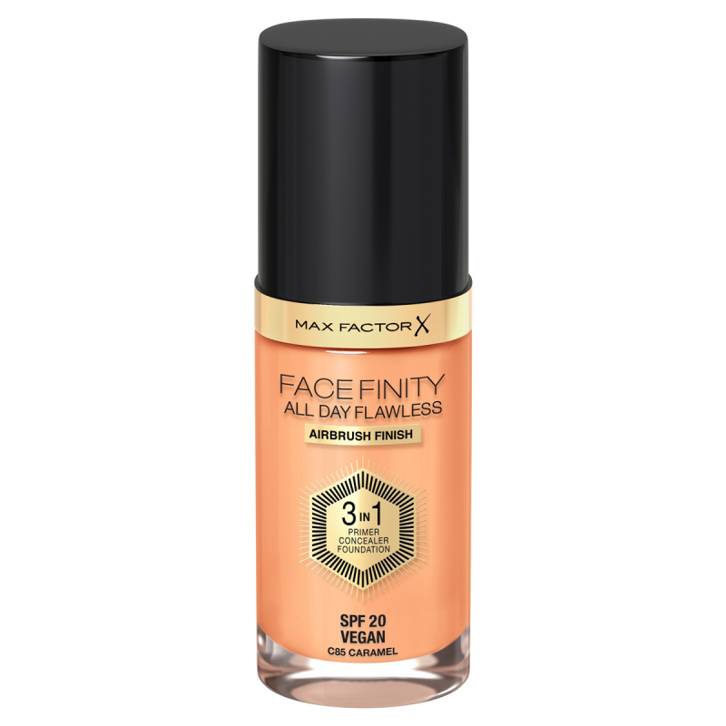 Max Factor Facefinity All Day Flawless 3 in 1 Foundation 85 Caramel