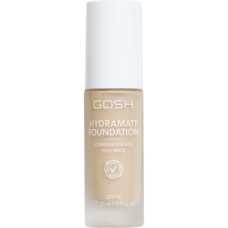 GOSH Hydramatt Foundation Very Light - Red/Warm Undertone 002Y - 30 ml