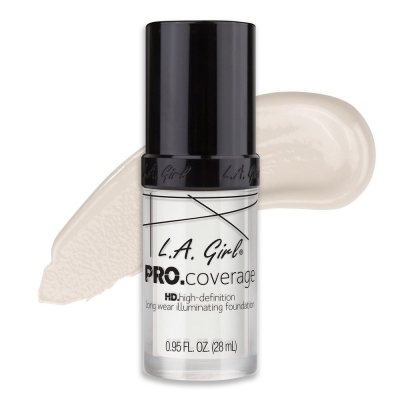 L.A. Girl Pro Coverage HD Illuminating Liquid Foundation White 28ml