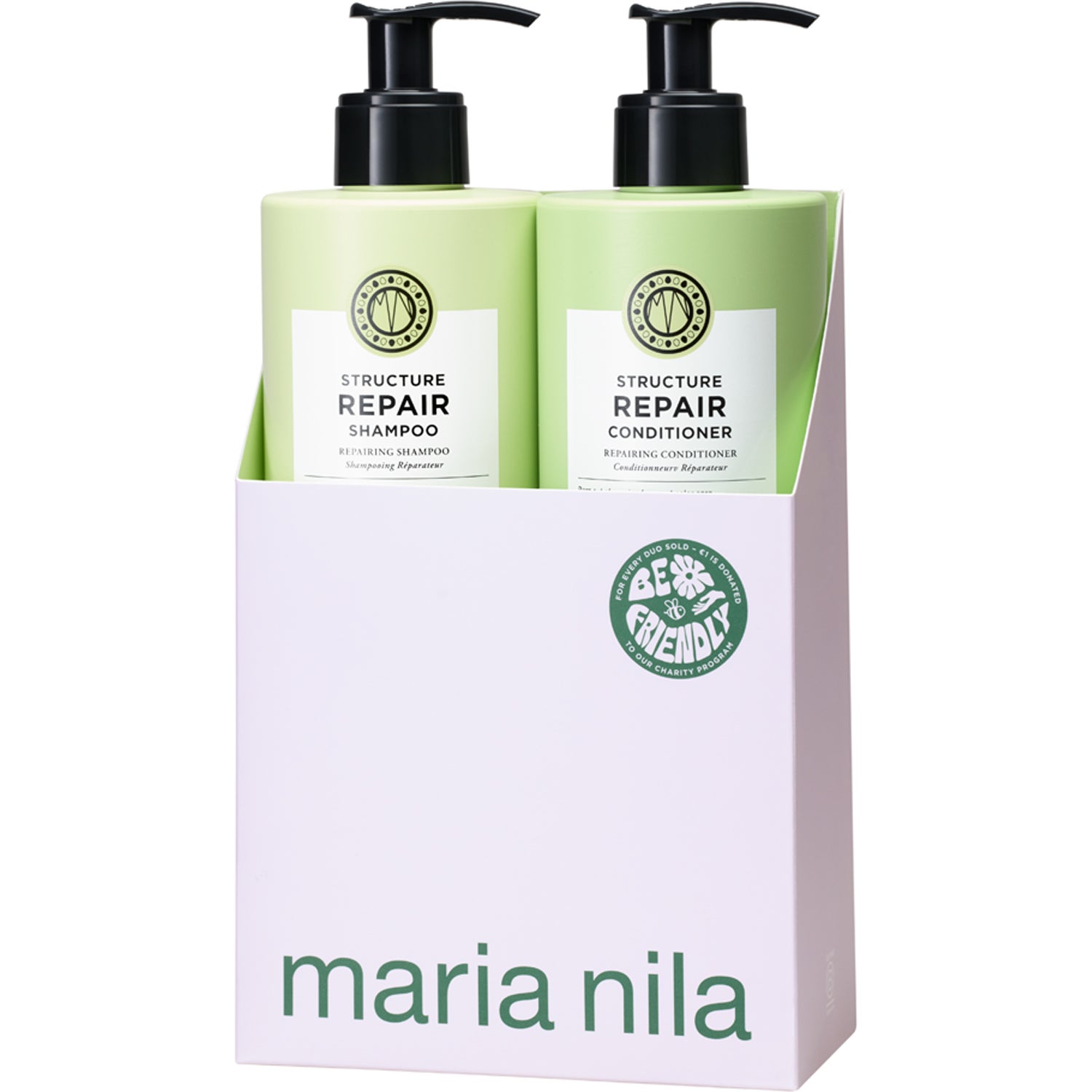 Maria Nila Duo Bundle Structure Repair 2x500 ml Kit - 1000 ml