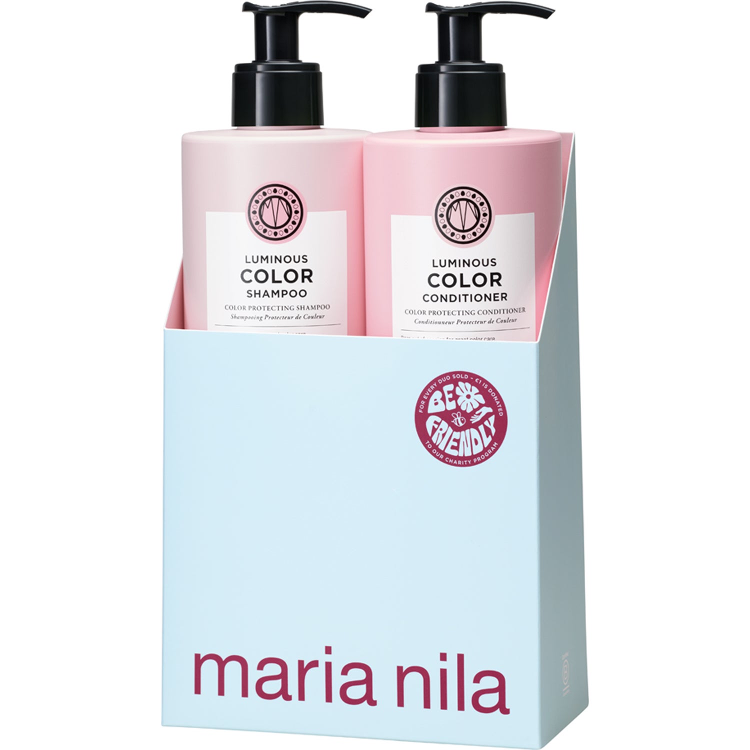 Maria Nila Duo Bundle Luminous Colour 2x500 ml Kit - 1000 ml