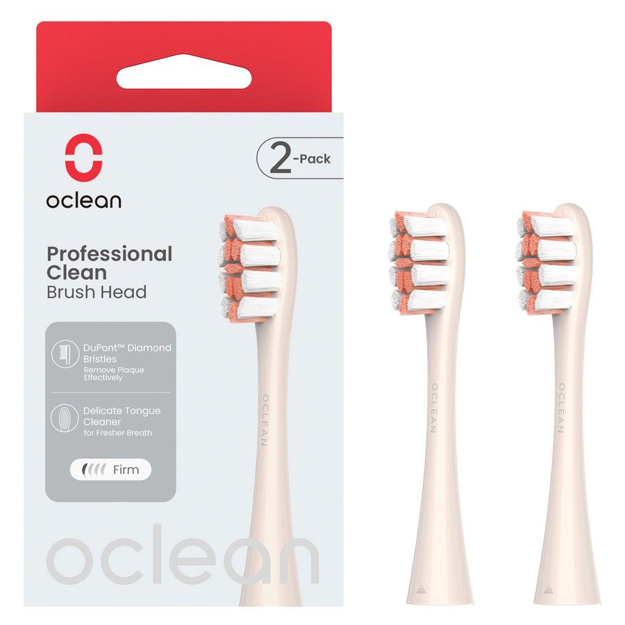 Oclean Professional Clean Brush Head Golden 2 st