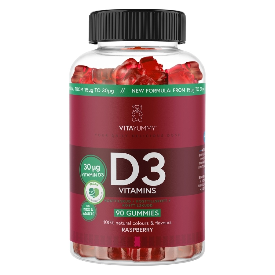 Vitayummy D3 Raspberry 90 st