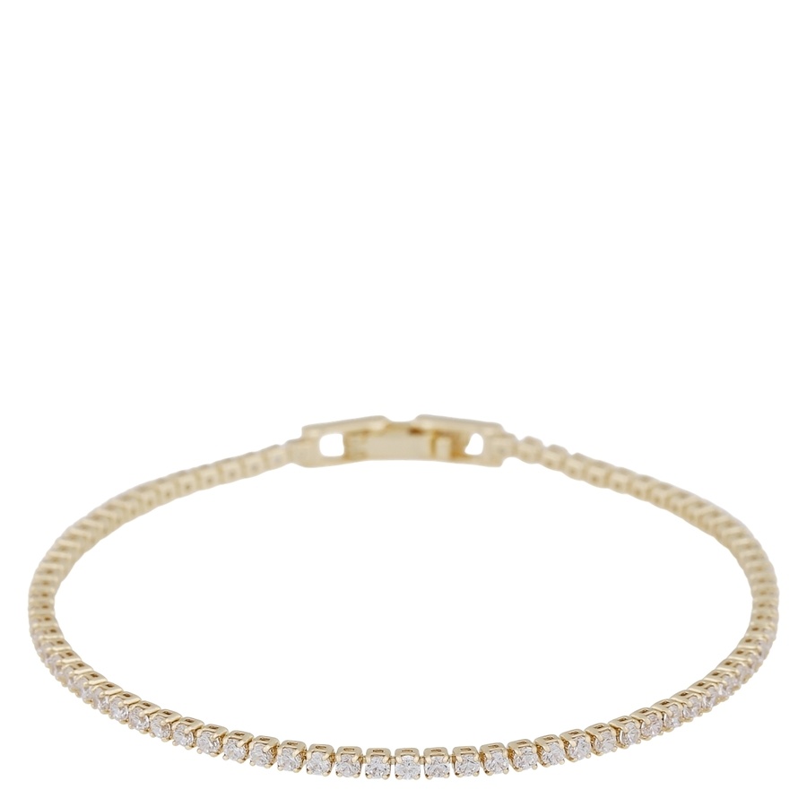 Snö of Sweden Sally Stone Bracelet Gold Clear Onesize