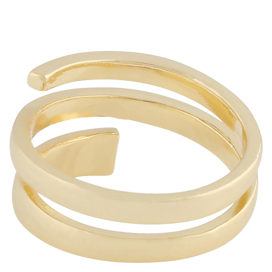 SNÖ Of Sweden Gisele Ring Plain Gold S