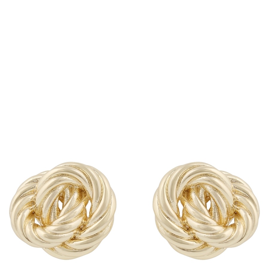 Snö of Sweden Row Earrings Plain Gold Onesize