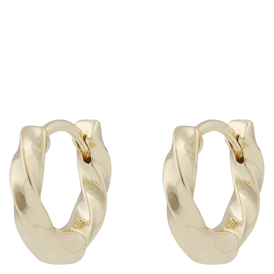 Snö of Sweden Row Small Ring Ear Plain Gold Onesize