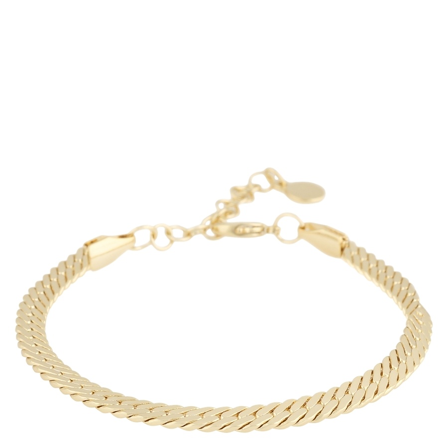 Snö of Sweden Row Bracelet Plain Gold Onesize