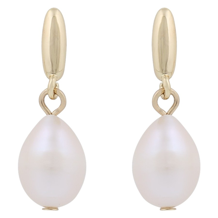 Snö of Sweden Hilma Short Earrings Gold White Onesize