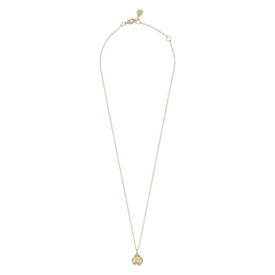 Snö of Sweden Hilma Pendant Necklace Plain Gold 45 cm