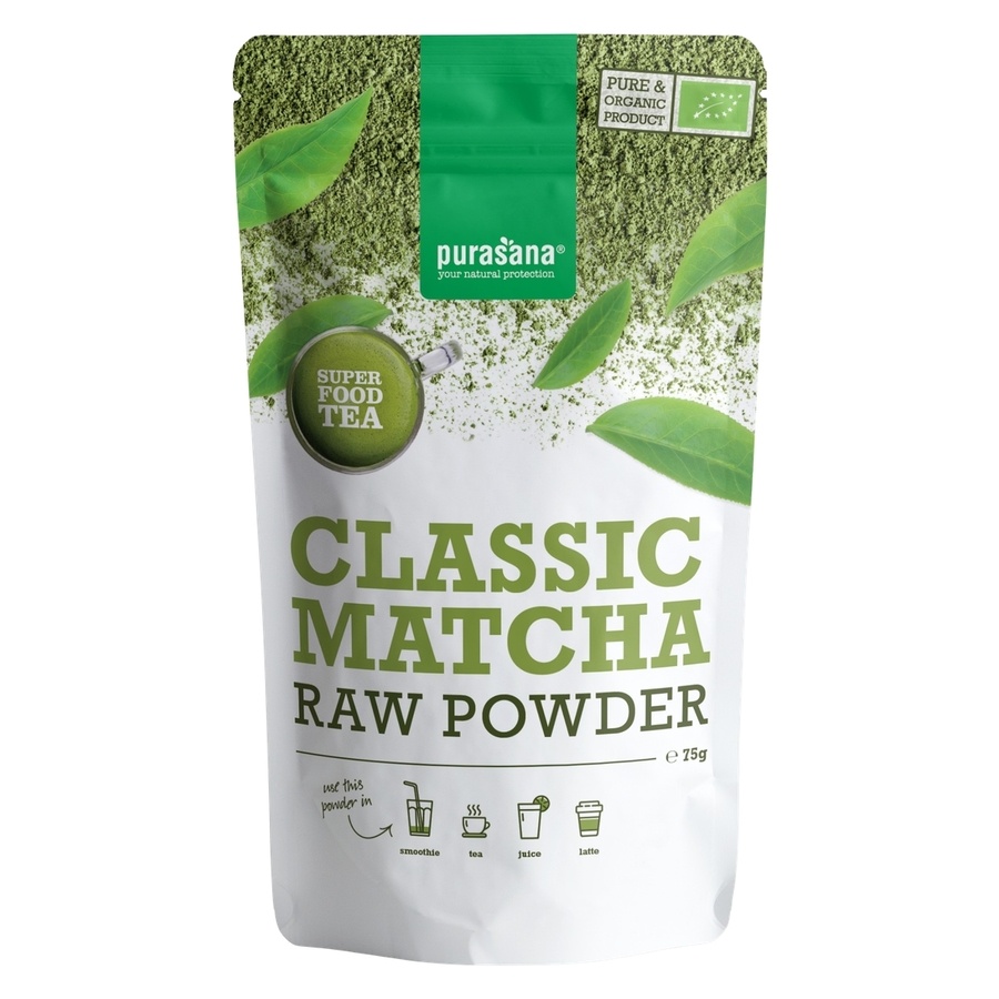 Purasana Classic Matcha Raw Powder Organic 75 g