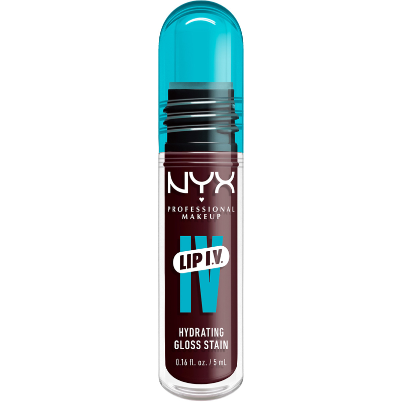 NYX Professional Makeup Lip I.V. Hydrating Gloss Stain 14 Mauve N Moist! (5 ml)