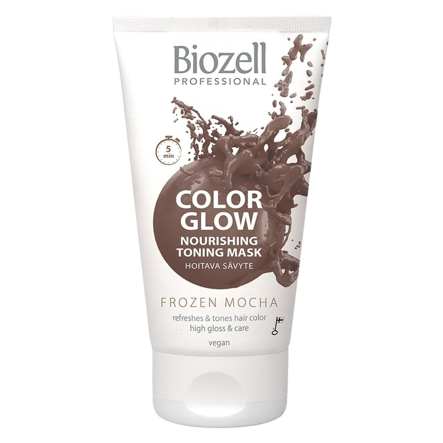 Biozell Color Glow Nourishing Toning Mask Frozen Mocha 150 ml