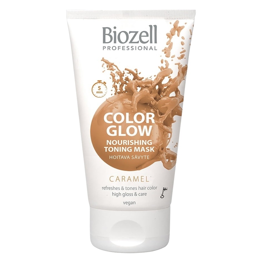 Biozell Color Glow Nourishing Toning Mask Caramel 150 ml