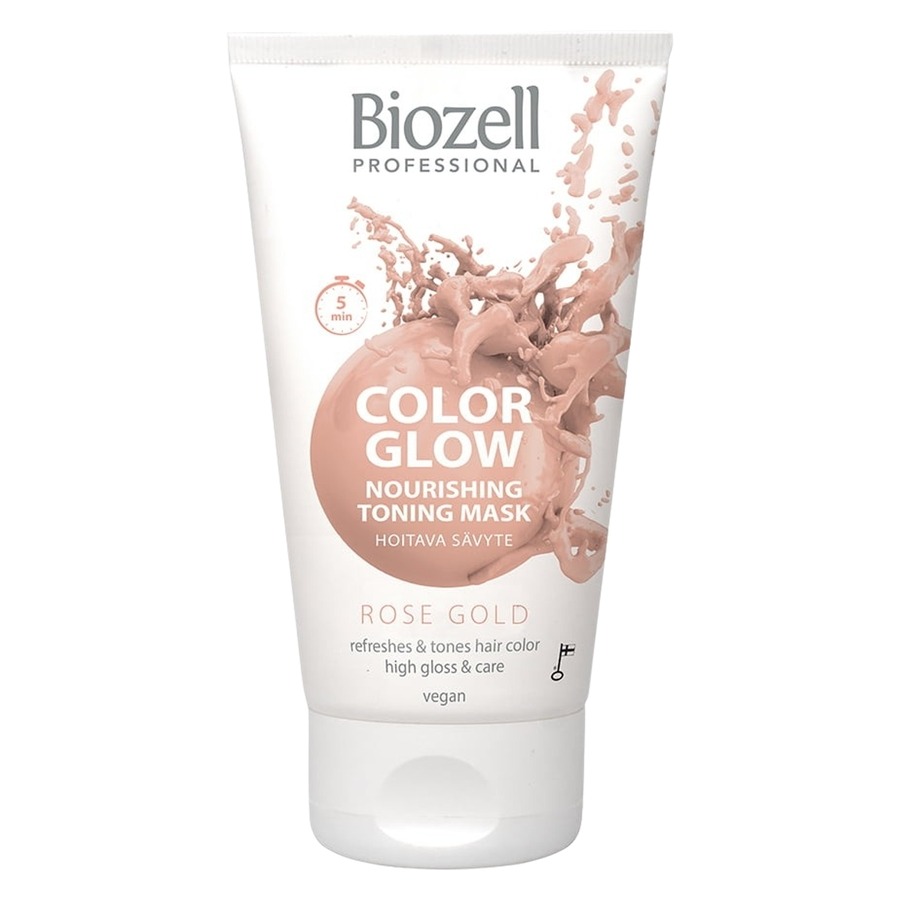 Biozell Color Glow Nourishing Toning Mask Rose Gold 150 ml