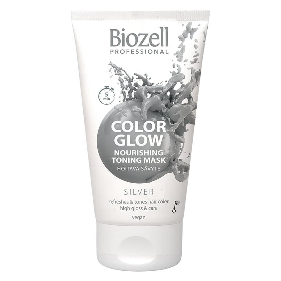 Biozell Color Glow Nourishing Toning Mask Silver 150 ml